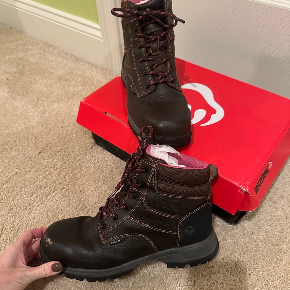 Wolverine Women's Piper Waterproof Composite Toe 6 " Construction Boot - Picture 9 of 14